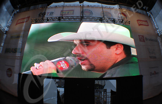 P16 Rental Stage LED Screens LED Display Curtain , Outdoor Lightweight